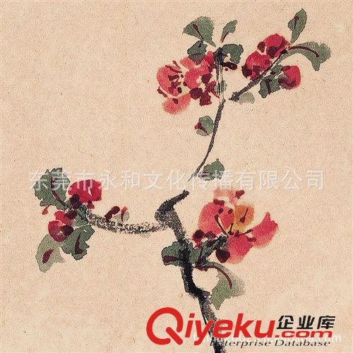 產(chǎn)品大全 專業(yè)供應(yīng) 張大千梅花圖40.2*40.2 gd畫心批發(fā)原始圖片2
