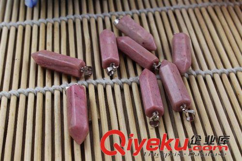 2014年12月新品 自產(chǎn)自銷10*27mm天然紅紋石吊墜 DIY飾品配件 手工毛衣鏈材料特價(jià)原始圖片2
