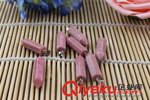 2014年12月新品 自產(chǎn)自銷10*27mm天然紅紋石吊墜 DIY飾品配件 手工毛衣鏈材料特價(jià)原始圖片3