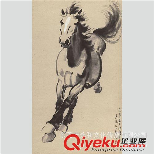熱銷產(chǎn)品 廠家銷售 徐悲鴻 奔馬騰飛圖 古代gf字畫 精美畫心批發(fā)