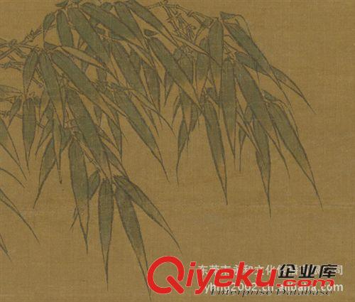 新品上市 【gf復制中國歷代書畫珍品】元  李衎  沐雨圖原始圖片3
