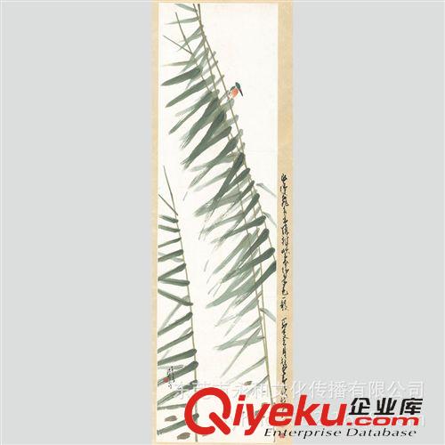現(xiàn)代書畫名家 C 【廠家批發(fā)供應(yīng)gf名家】程十發(fā)  報(bào)春圖70×48