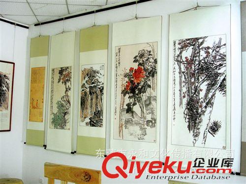 現代書畫名家 D 【廠家批發供應gf名家字畫】董壽平 墨竹02-47×110原始圖片3
