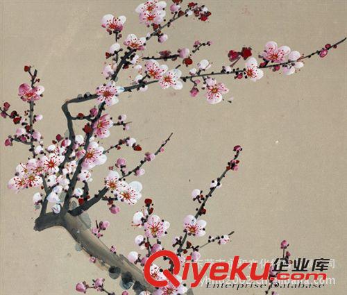 現(xiàn)代書(shū)畫(huà)名家 D 【gf復(fù)制中國(guó)歷代書(shū)畫(huà)珍品】董壽平  紅梅原始圖片2
