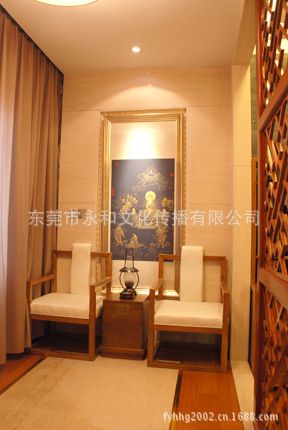 現(xiàn)代書(shū)畫(huà)名家 F 【廠家批發(fā)供應(yīng)gf名家字畫(huà)】馮遠(yuǎn) 誤入藕花深處69×136原始圖片2