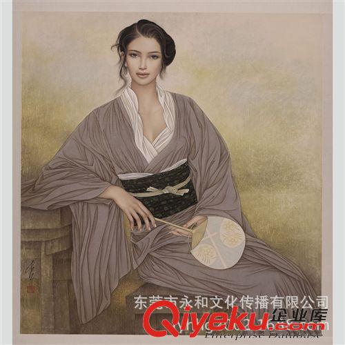現(xiàn)代書(shū)畫(huà)名家 F 【廠家批發(fā)供應(yīng)gf名家字畫(huà)】馮遠(yuǎn) 誤入藕花深處69×136