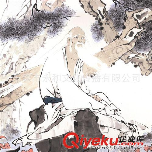 現(xiàn)代書畫名家 F 【廠家批發(fā)供應gf名家字畫】范曾  沁園春老子贊60×147原始圖片2