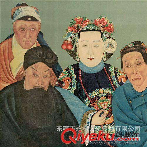 古代繪畫 【永和藝品 2014春晚歌曲背景畫】清  沈蓉圃  同光十三絕原始圖片3