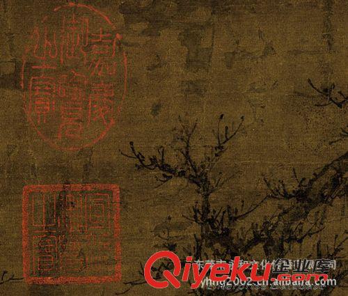 古代繪畫(huà) 【gf字畫(huà)】北宋  佚名  小寒林圖頁(yè)原始圖片3