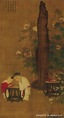 古代繪畫 【gf字畫】北宋  燕肅  關(guān)山積雪圖