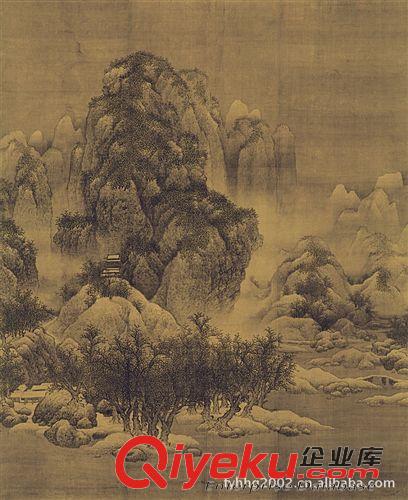 古代繪畫 【gf字畫】北宋  黃居寀  山鷓棘雀圖