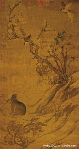 古代繪畫 【gf真復(fù)制中國歷代法書名畫】北宋  范寬  雪景寒林圖