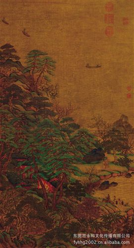 古代書法 生產(chǎn)銷售 永和酒店藝品 東莞永和藝品 吳琚  行書  七言絕句