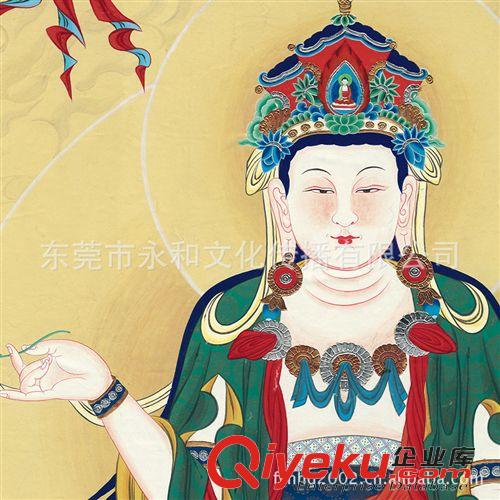 唐卡觀音佛像 【廠家供應  唐卡觀音佛像】唐卡(13)29×55原始圖片3