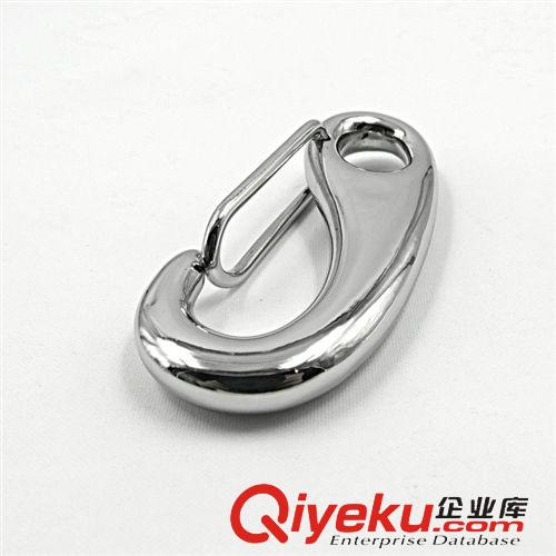 不銹鋼鑰匙配飾 不銹鋼登山扣配件飾品，不銹鋼蛋扣，不銹鋼鑰匙扣 鑰匙圈原始圖片2