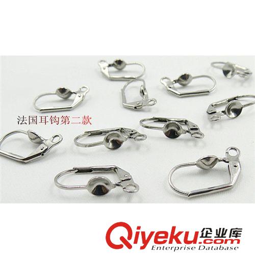 不銹鋼飾品配件 不銹鋼耳鉤飾品配件（法國耳鉤.醫(yī)用材料環(huán)保md）原始圖片3