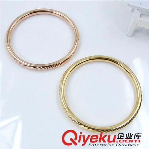 不銹鋼手環(huán)手鐲 玫瑰金手鐲東莞長安飾品 不銹鋼空心手鐲飾品 東莞市長安飾品廠