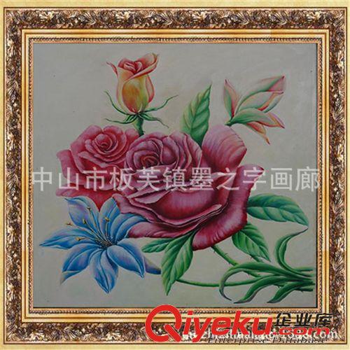 油畫 酒店賓館客廳裝飾畫 手繪歐式油畫 現(xiàn)代裝飾畫 字畫批發(fā)定制原始圖片2
