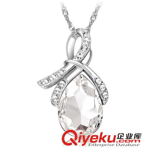 925純銀吊墜 熱銷新品tj促銷925純銀水晶吊墜女 韓國zp禮物配飾品廠家直銷