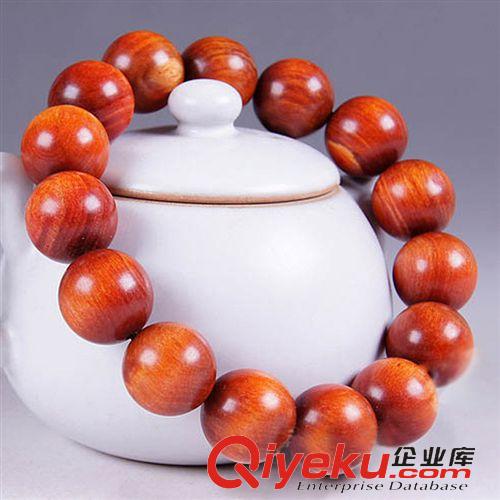 木珠佛珠飾品 精品印尼全透血龍木王佛珠手串 15mm男款避邪開運念珠原始圖片3
