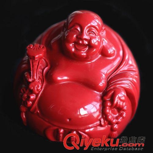 飾品擺件 朱砂紅佛擺件禪意工藝品 佛像擺設 辟邪 zp水晶擺件
