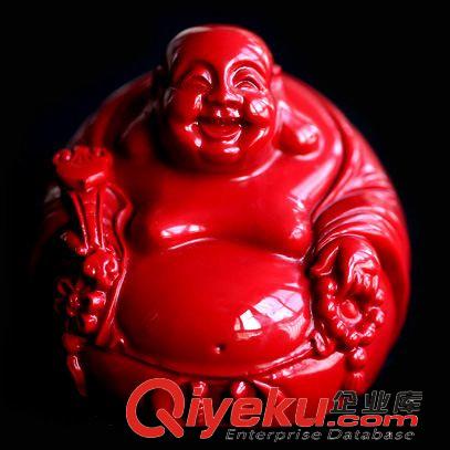 飾品擺件 朱砂紅佛擺件禪意工藝品 佛像擺設 辟邪 zp水晶擺件原始圖片2