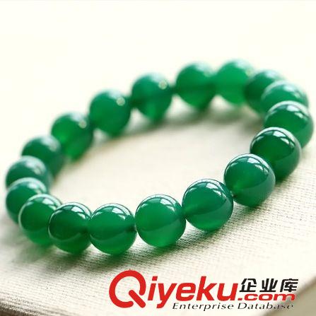 瑪瑙手鏈專區 批發5Atr巴西綠瑪瑙手鏈 廠家底價 綠玉髓時尚寶石水晶飾品