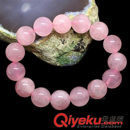 水晶手鏈專區(qū) 【全網(wǎng){zd1}價】批發(fā)馬達加斯加粉晶粉水晶手鏈芙蓉晶 超級粉嫩