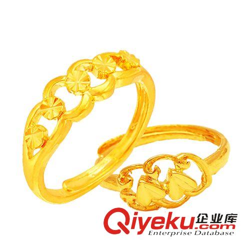 商品用途 五花連環(huán)  雙心戒指  開口戒指指環(huán) 女式首飾飾品批發(fā) 廠家批發(fā)