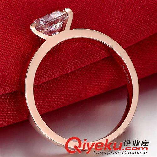 ---經典--- 美國zp 莫桑石18k金戒指 莫桑戒指女韓版時尚戒指 批發代理加盟原始圖片3