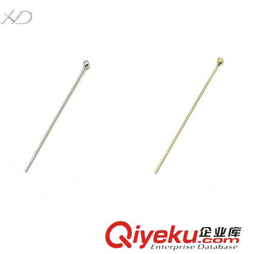 DIY配件區 XD 珠頭針 925銀球針 diy純銀飾品配件 DIY珍珠耳飾配件 工廠直銷
