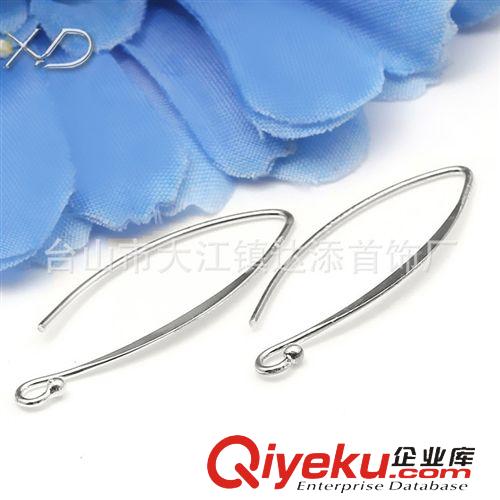 DIY配件區(qū) XD 純銀耳鉤配件 925銀耳鉤 s925純銀大耳鉤 diy {sx} 純銀不過敏原始圖片2