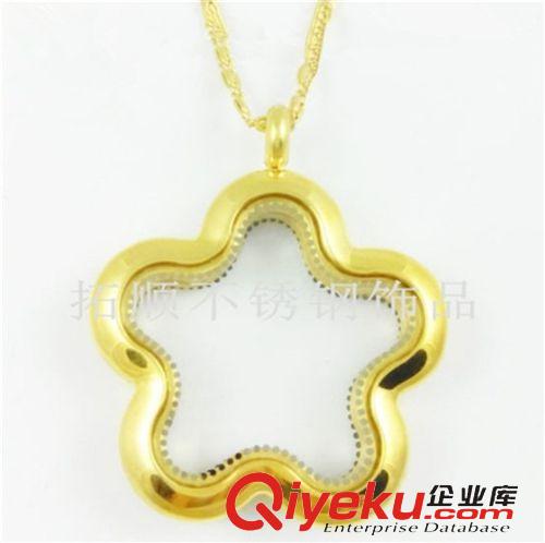 不銹鋼花形項墜 歐美日韓飾品批發(fā) 鈦鋼花形鑲鉆吊墜 不銹鋼飾品混批 免費加盟