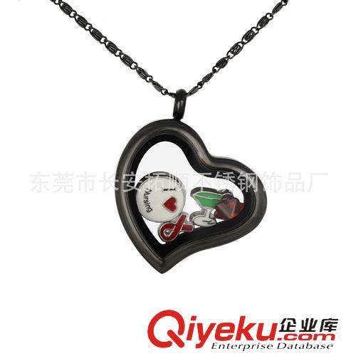 不銹鋼心形項墜 外貿(mào)原單  歐美熱銷不銹鋼心形項墜 不銹鋼個性相盒吊墜廠家直批