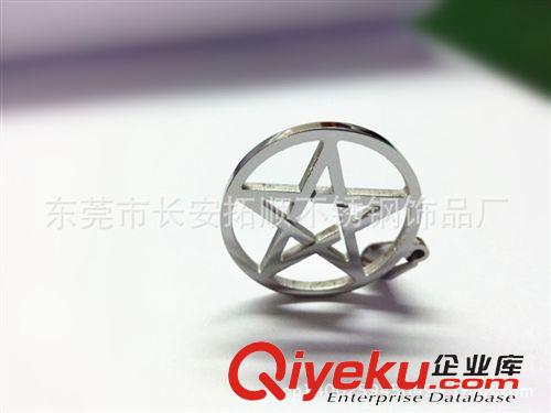 不銹鋼吊墜 歐美飾品 不銹鋼五角星吊墜 男女通用 歡迎采購批發(fā)