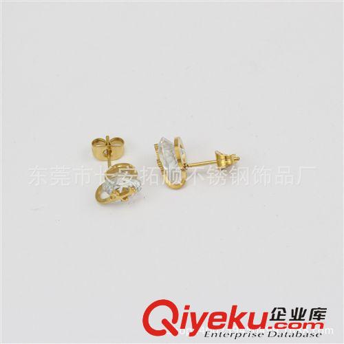 不銹鋼穿刺飾品 飾品 韓版 鈦鋼耳釘 鋯石耳飾 穿刺飾品 不銹鋼飾品批發(fā)