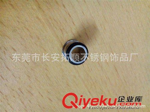 不銹鋼穿刺飾品 供應(yīng)耳飾 不銹鋼耳擴配件 不銹鋼飾品 帶皮圈耳擴批發(fā)