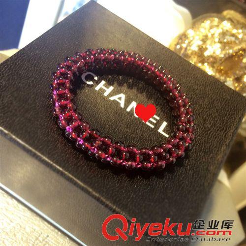 12月新品 tr粉晶純銀吊墜手鏈飾品批發(fā) 水晶手串禮品手飾 gd定制批發(fā)