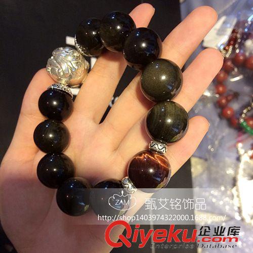 9月 tr綠瑪瑙925純銀小馬手鏈飾品微鑲批發(fā)招代理可一件代發(fā)gd