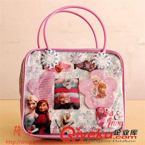    冰雪系列 迪士尼文具 FROZEN筆盒文具套裝兒童禮物 學習用品批發6件套獎品
