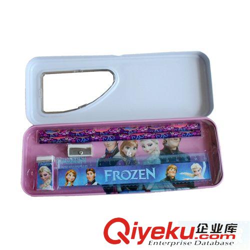     文具套裝 多款卡通馬口鐵文具盒文具套裝 冰雪奇緣文具盒 內(nèi)有文具用品批發(fā)