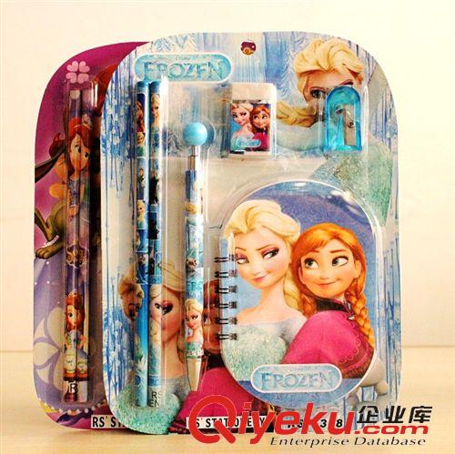     文具套裝 迪士尼文具學習文具套裝 冰雪奇緣文具用品 小學生禮物 獎品批發