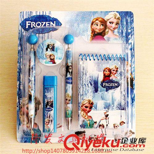     文具套裝 冰雪奇緣文具禮物 學(xué)習(xí)用品迷你手提包包7件套小朋友生日禮物批發(fā)