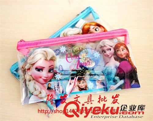     文具套裝 DISNEY迪斯尼冰雪奇緣FROZEN 鉛筆橡皮卷筆刀本子直尺文具套裝原始圖片2