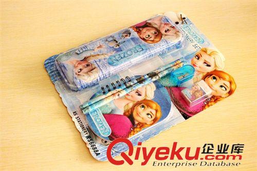     文具套裝 新款卡通文具套裝 冰雪奇緣鐵筆盒套裝 sofia文具兒童禮物禮品原始圖片2