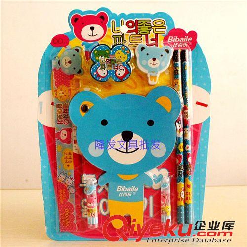     文具套裝 韓版文具 小學(xué)生兒童禮物筆筒文具套裝學(xué)習(xí)用品 筆筒可旋轉(zhuǎn) 批發(fā)