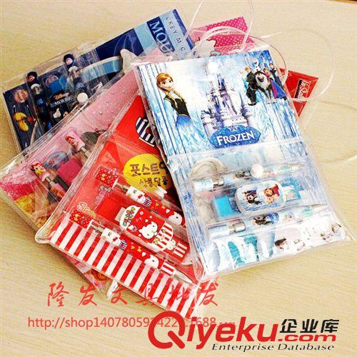     文具套裝 卡通文具套裝 創(chuàng)意文具禮物 兒童禮物生日用品大本造型便簽本批發(fā)