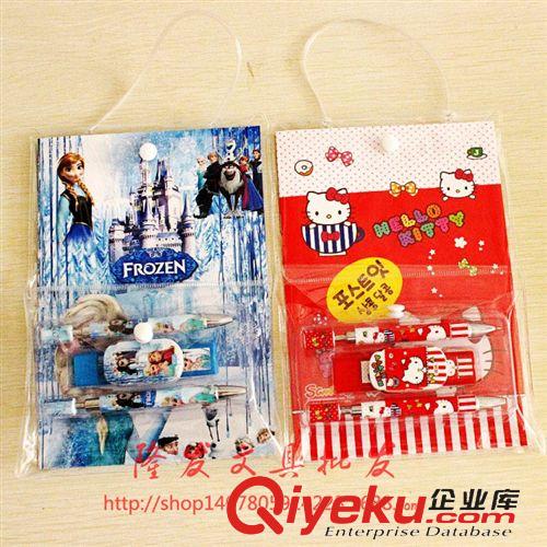     文具套裝 手提袋文具 FROZEN 幼兒園生日小禮物禮品 學(xué)習(xí)用品獎品文具套裝原始圖片2