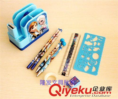     筆筒文具套裝 冰雪奇緣 文具套裝學(xué)生學(xué)習(xí)用品 筆筒組合禮盒小學(xué)生禮物獎品批發(fā)原始圖片2