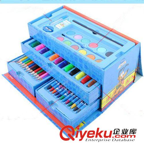    水彩筆套裝 幼兒園生日禮品 迪士尼米奇文具套裝 小學生學習用品獎品兒童禮物